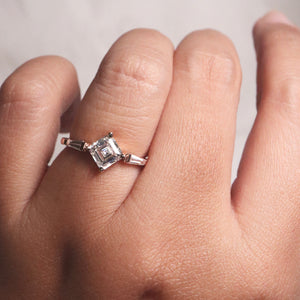 *Asscher Diamond Ring*