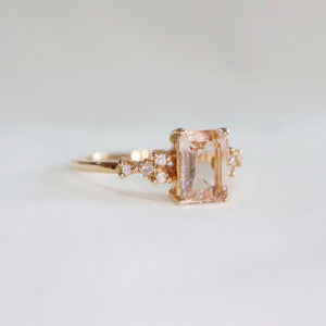 Morganite Meadow Ring