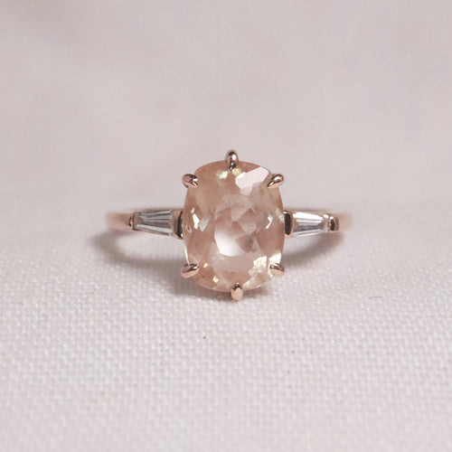 *Sunset Andesine Ring*