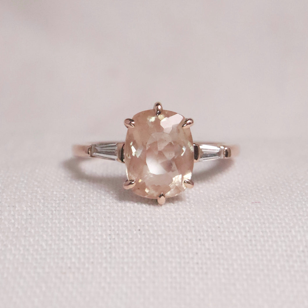 *Sunset Andesine Ring*