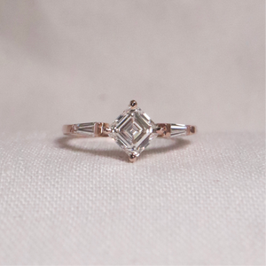 *Asscher Diamond Ring*
