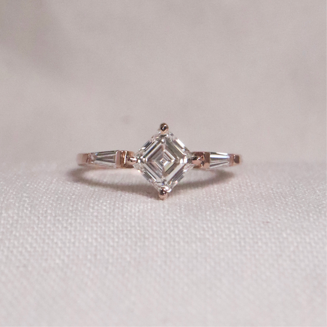 *Asscher Diamond Ring*
