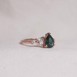 *Teal Sapphire Ring*