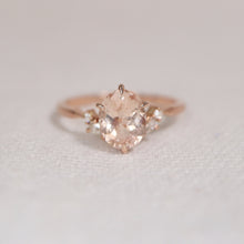 Load image into Gallery viewer, *Peachy Pink Morganite Ring*