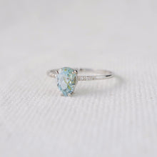 Load image into Gallery viewer, Ready Sets Go - Pear shaped Topaz Ring