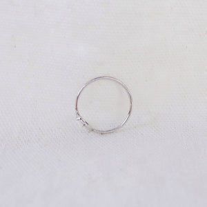 Invisible Diamond Solitaire Ring
