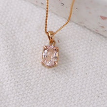 Load image into Gallery viewer, Morganite Necklace